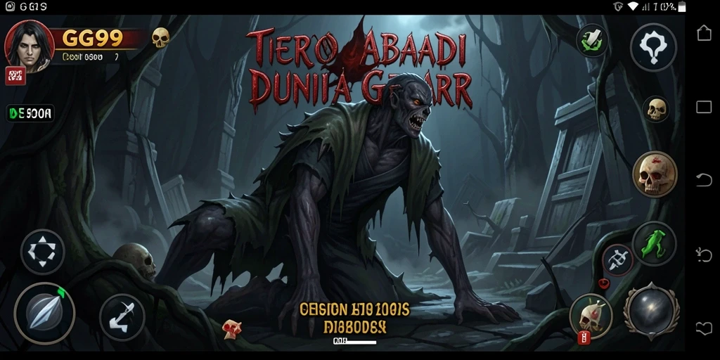 Screenshot utama GG99 menampilkan gameplay Horror yang intens dan menegangkan.