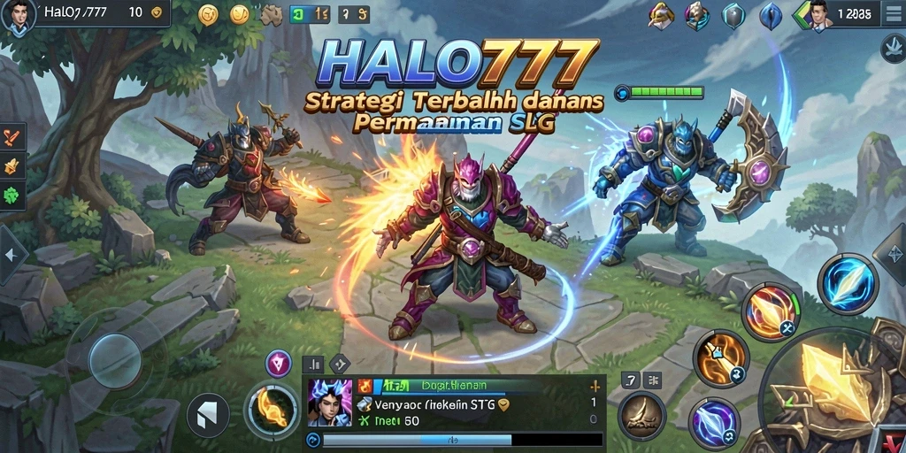 Tampilan menarik dari gameplay HALO777 yang menantang.