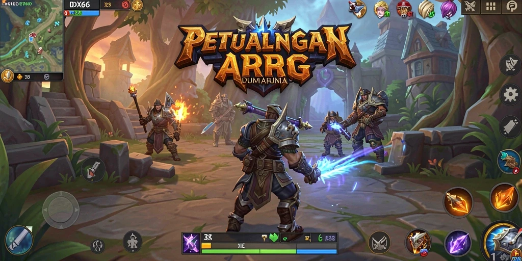 Tangkapan layar gameplay <strong>IDX66</strong> yang menunjukkan aksi pertarungan menegangkan.