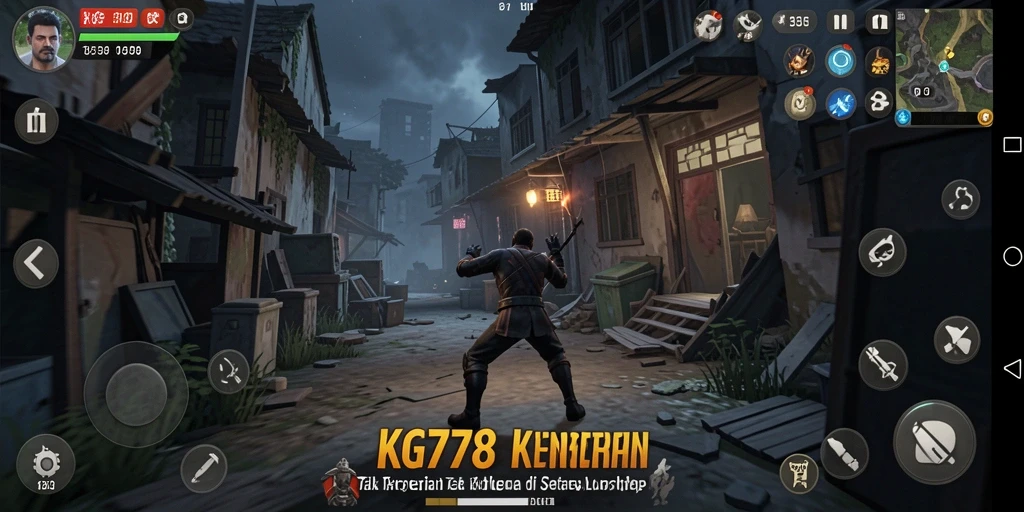 Tampilan gameplay KG778 yang penuh dengan kengerian dan ketegangan.