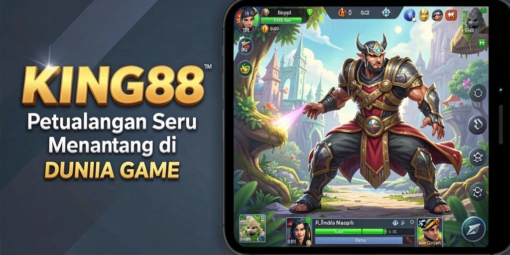 Tampilan gameplay KING88 yang mendebarkan dengan grafis menawan.