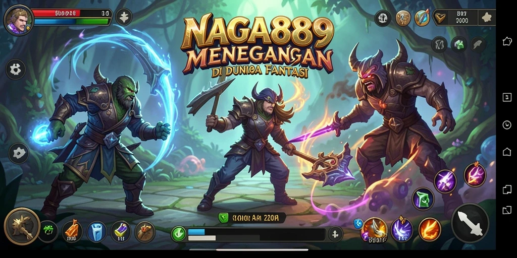 Screenshot gameplay NAGA889 yang menampilkan aksi petualangan yang mendebarkan.