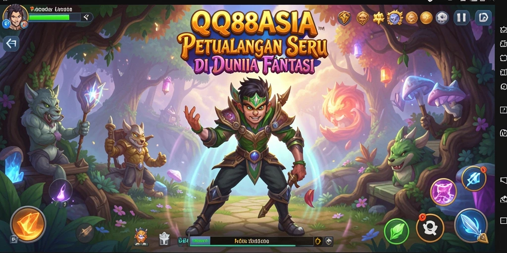 Tampilkan gameplay menegangkan di dunia petualangan QQ88ASIA.