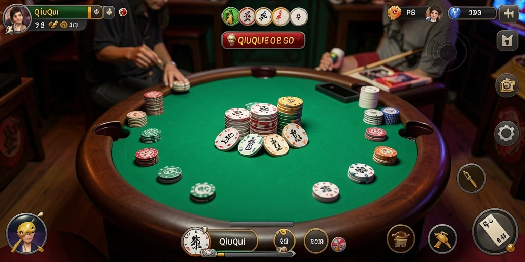 Gameplay seru QiuQiu di RP8 yang penuh strategi.