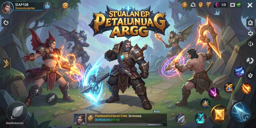Tampilan gameplay epic SIAP108 dalam dunia ARPG yang menantang.